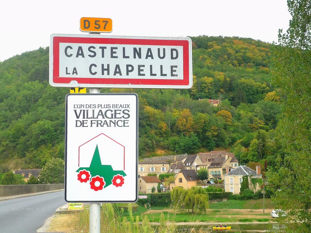 Au Pied Du Chateau - 5 A 11 Personnes - Baignade-Canoe-Piste Cyclable A 100 M Castelnaud La Chapelle Zewnętrze zdjęcie